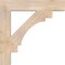 Ekena Millwork Merced Block Smooth Bracket, Douglas Fir, 5 1/2"W x 34"D x 34"H BKT06X34X34MRC05SDF - alternate 3